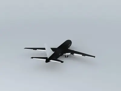 Template Boeing 767 200 Free 3D model