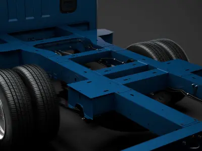 Opel Movano CrewCab DW E20 Chassis 2014 3D model