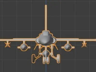 JF-17 Wannabe 3D model