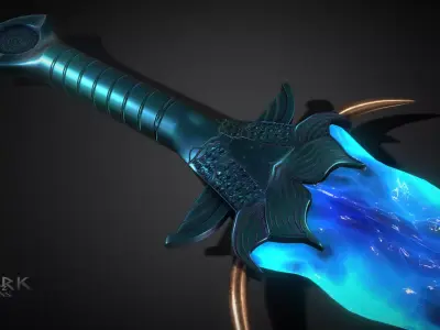 Cospris Malice BlueSkull version 3D model