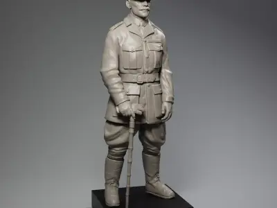 Field marshal british 3D print model