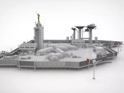 starship troopers port joe smith 3D model