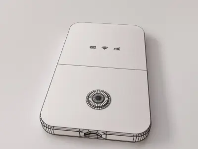 Portable Wifi Router 3D model