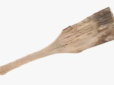 Club Worn Low-poly 3D model