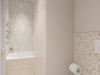 Simple bathroom Free 3D model