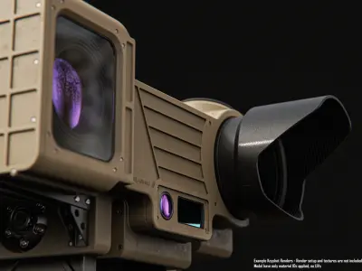 Portable Land Based Surveillance 3D model