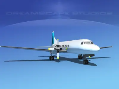 Convair CV-580 Corporate 7 3D model