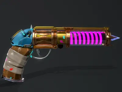 Arcane Sherrif 3D Model Low-poly 3D model