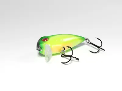 Crankbait hard lure 3D model