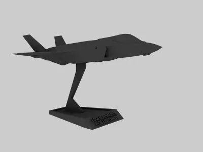 Lockheed Martin F-35A 3D print model