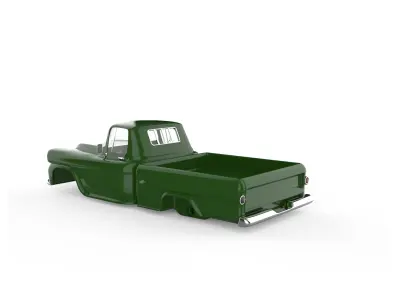 1959 gmc 100 fleetside 3D print model