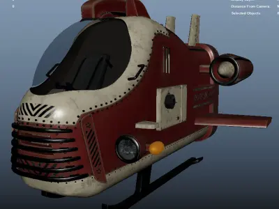 Flight of Dream - Wings Across the Horizon 3D model