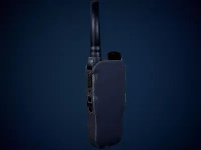 Tetrapol TPH900 Portable Radio  Low-poly 3D model