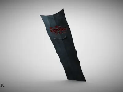 BOFURI Shield of the Hydra Low-poly 3D model