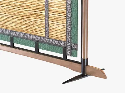 Lilian Marquand Firescreen - Bambou Tigre 3D model