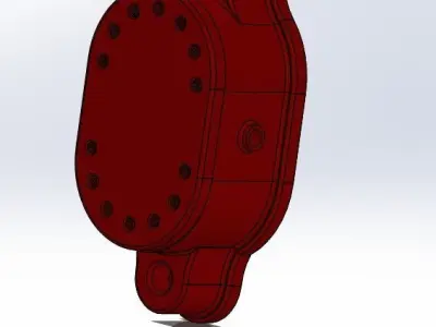 Gear pump 3D print model