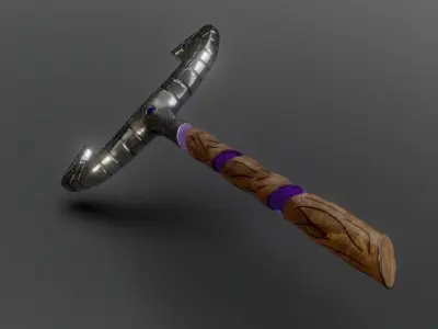 Broken Staff 3D model