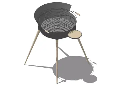 Invicta Shogun BBQ 3D model