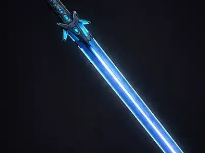 Glacius Blade  3D model