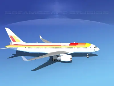 Boeing 787-8 Iberia 3D model