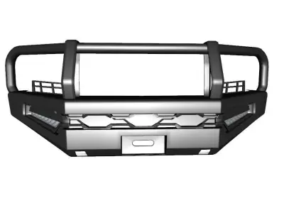 Bumper Front Bull Ball ARB For Toyota LC300 3D model
