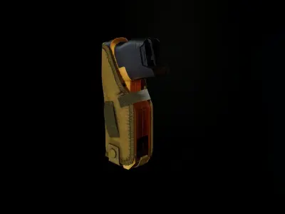 Taser 7 holster Low-poly 3D model
