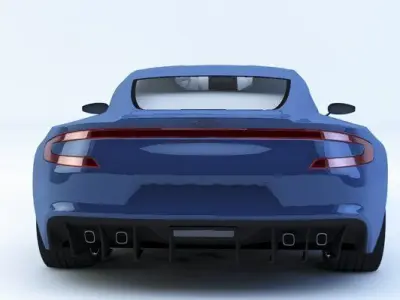 Aston Martin One 77 Free 3D model