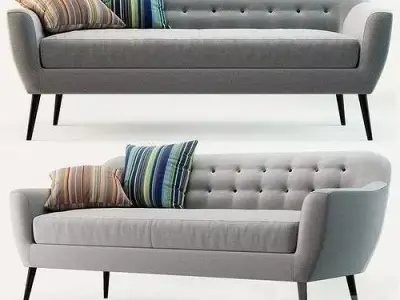 Sofa for office Free 3D model