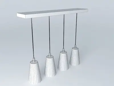 lustre ceiling lamp Free 3D model