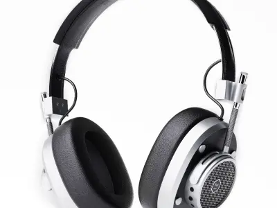 Master Dynamic Headphone Low-poly 3D model