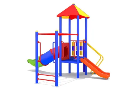 Playground Free low-poly 3D model