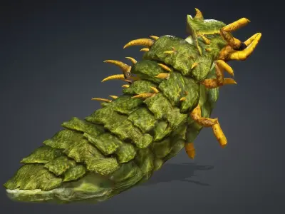Larval-V2c 3D model