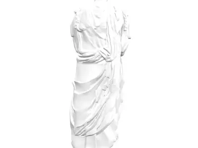 Delphi robed Chariot driver  3D model