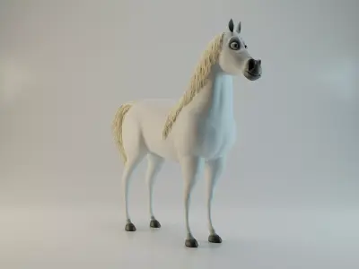 Stylized 3D model Low-poly 3D model