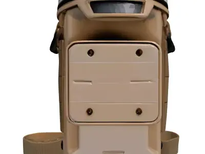 Tactical Insulated Hydration Container 3D model