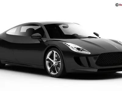 Generic Sports Car 3D model buy