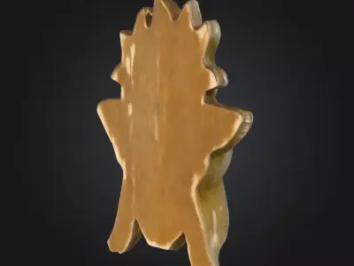 Stone Sentinel Low-poly 3D model