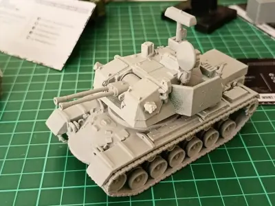 M247 Sgt York 3D print model