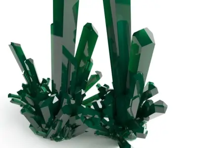 Crystal Diamond Low Poly Realistic krystal Low-poly 3D model