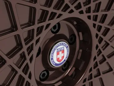 HRE 501 GTM Vintage GT Series 3D model