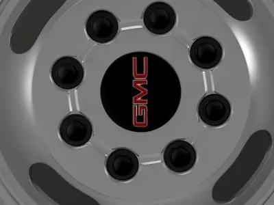 GMC Sierra 3500HD 2008 rim 3D model