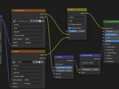Espadas e faca 3D model