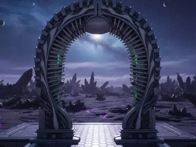 Arcane Portals Collection Bundle 3D Model Pack