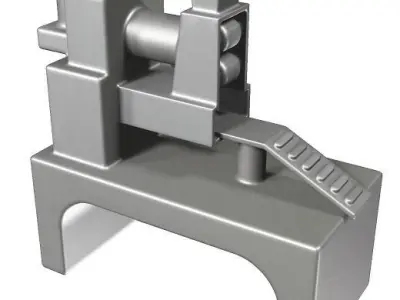 Fabulous Food Processing Machine Low-poly 3D model