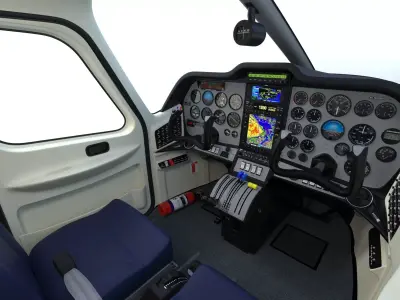 Aircraft Cabin 3D model
