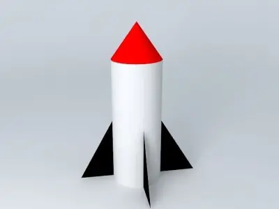 mystery missile Free 3D model