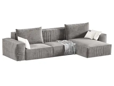 Casa chaise lounge Sofa Free 3D model