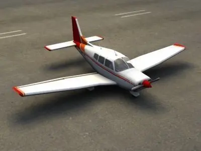 Piper Cherokee Low-poly 3D model