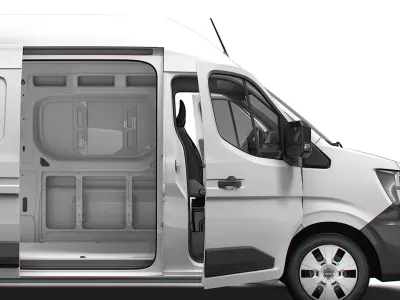 Nissan Interstar L2H3 Van HQ Interior 2024 3D model