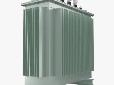 Electrical Transformer 1 3D model